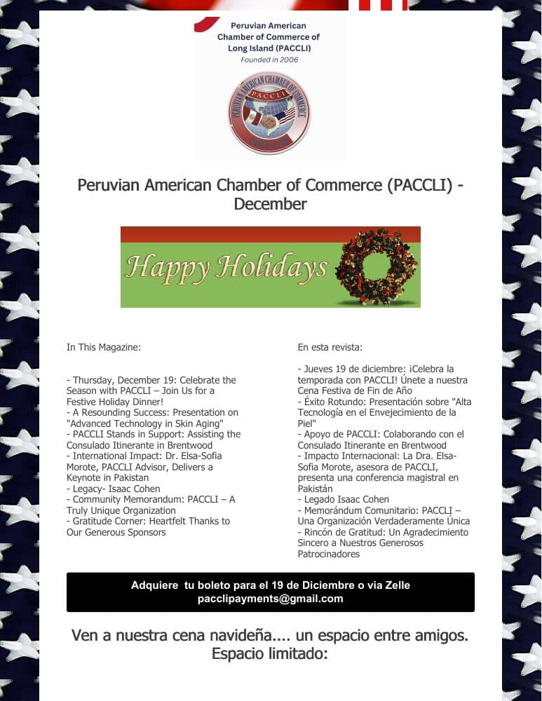 PACCLI Magazine - December 2024 document preview