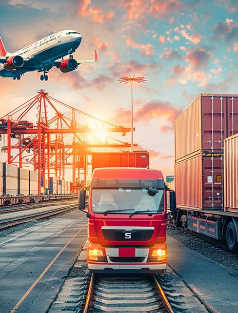 Cargo transportation and international export-import logistics